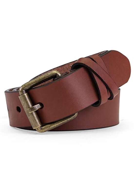 Timberland Womens Leather Belt Genuine Leather Belt Casual Dress Belt Jeans